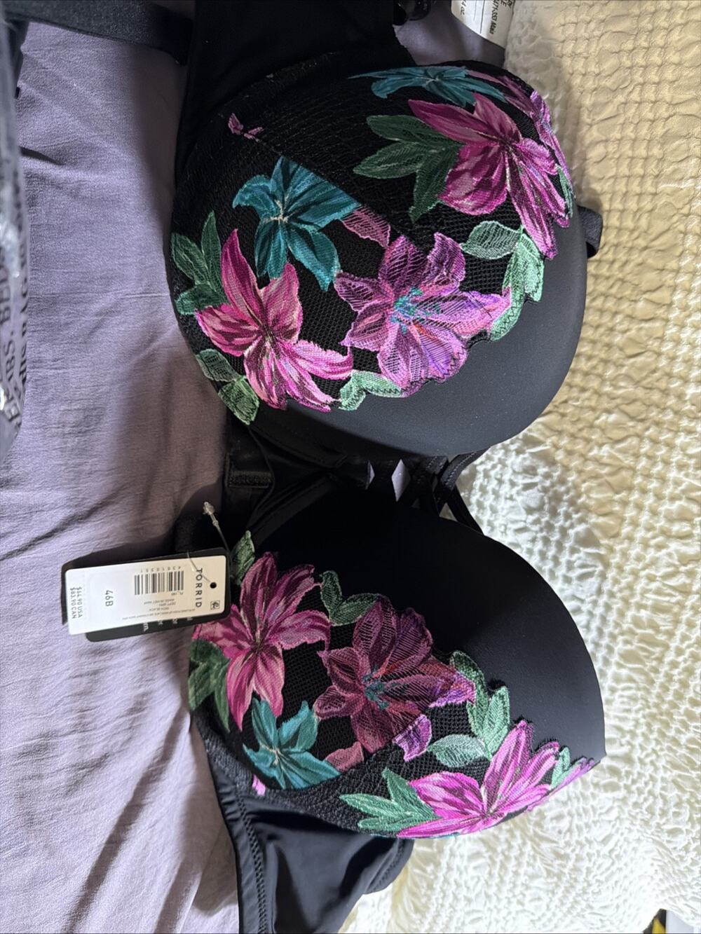 torrid push up plunge bra
